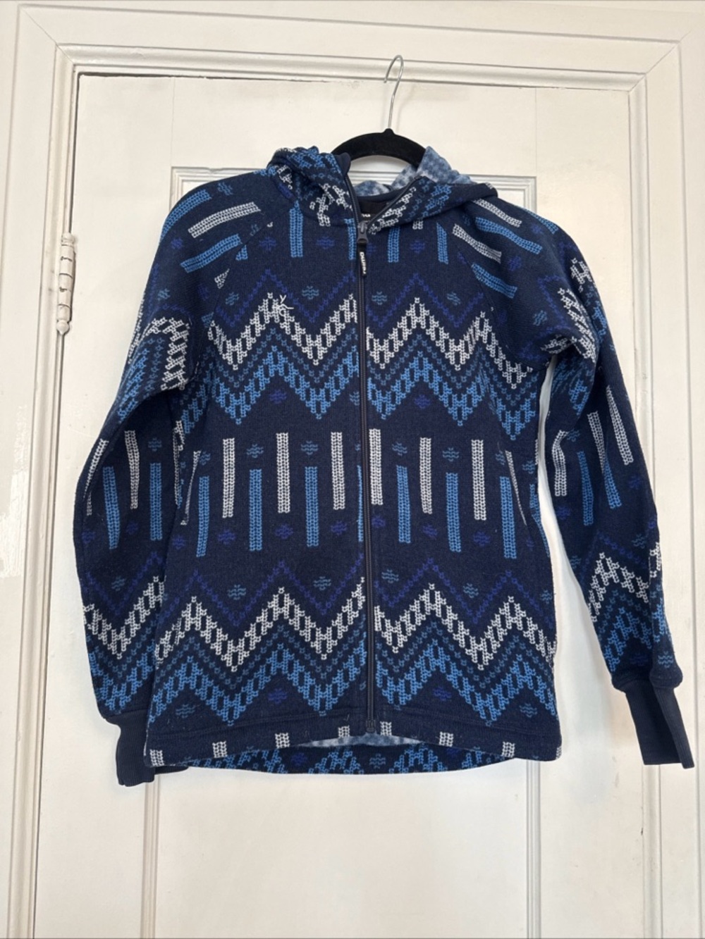 Reima Boys Full Zip Hoodie with Yellowstone Club logo